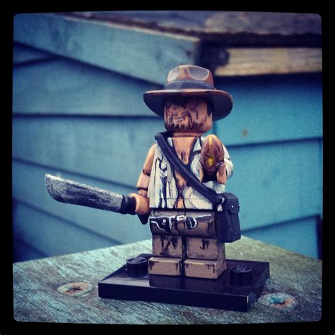 Custom Lego Mini Figure Indiana Jones