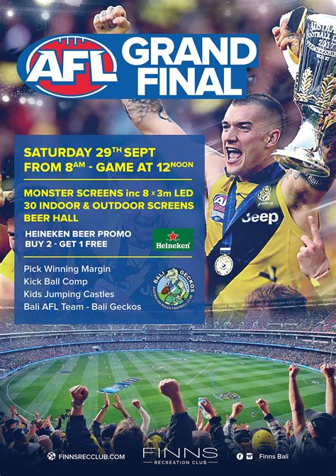 AFL Grand Final - Finns Recreation Club