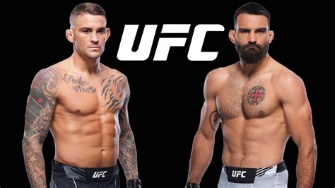 Dustin Poirier vs Benoît Saint-Denis UFC 299 Co-Main Event Revealed