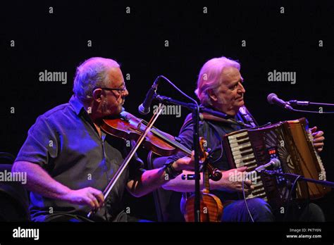 Aly Bain & Phil Cunningham performing at Mareel in Shetland Stock Photo - Alamy