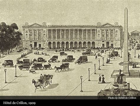 Hôtel de Crillon (1909), Paris | Historic Hotels of the World-Then&Now