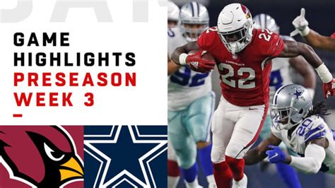 Cardinals vs. Cowboys highlights | Preseason Week 3