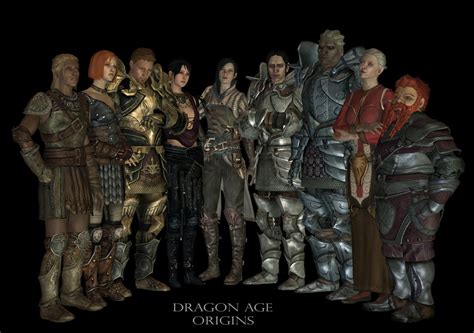 Dragon - age: Origins. Companions. by Rozalinna on DeviantArt