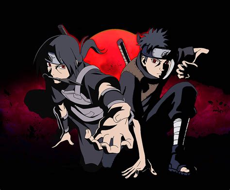 Naruto Itachi Uchiha Shisui Uchiha P Wallpaper Hdwallpaper | The Best ...