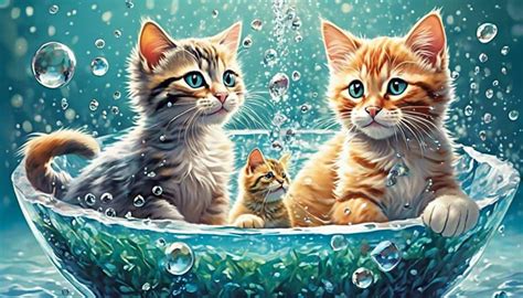 Curious Cats Splash and Play Around Water Bowl