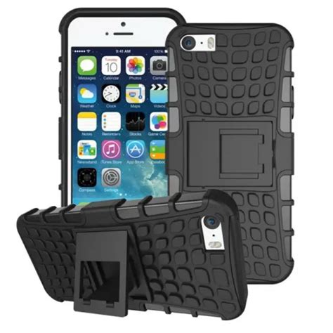 Aliexpress.com : Buy For iPhone 5s Case Heavy Duty Armor Shockproof Hard Soft Silicone Phone ...