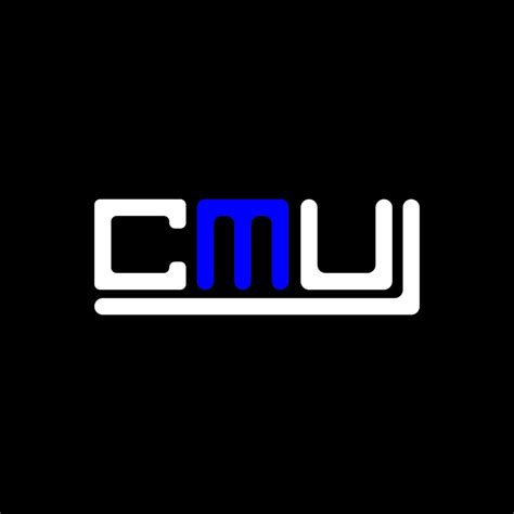 CMU letter logo creative design with vector graphic, CMU simple and modern logo. 20086890 Vector ...