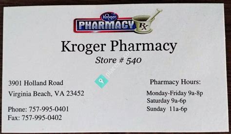 Kroger Pharmacy - Virginia Beach