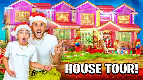 Our CHRISTMAS DECORATION House Tour! **INSANE** - YouTube