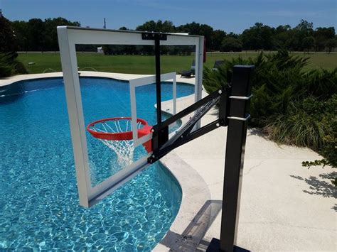 HydroChamp Basketball | Pool basketball, Backyard pool designs ...