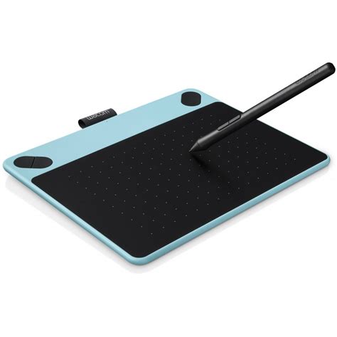 Wacom drawing tablet Intuos Comic Pen & Touch S, blue - Drawing tablets ...