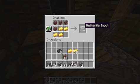 Minecraft Crafting Guide: How to make Netherite Ingots - Pro Game Guides