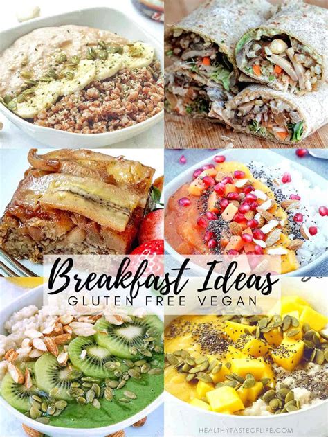 Wholesome Vegan Gluten Free Breakfast Ideas | Healthy Taste Of Life