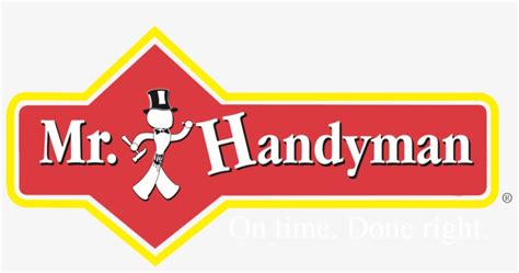 Handyman Jobs - Mr Handyman Logo Vector Transparent PNG - 1210x579 ...