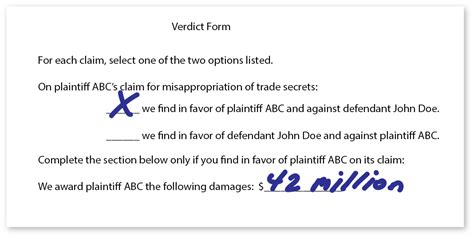 How to Guide the Jury Through the Verdict Form in Closing Argument ...