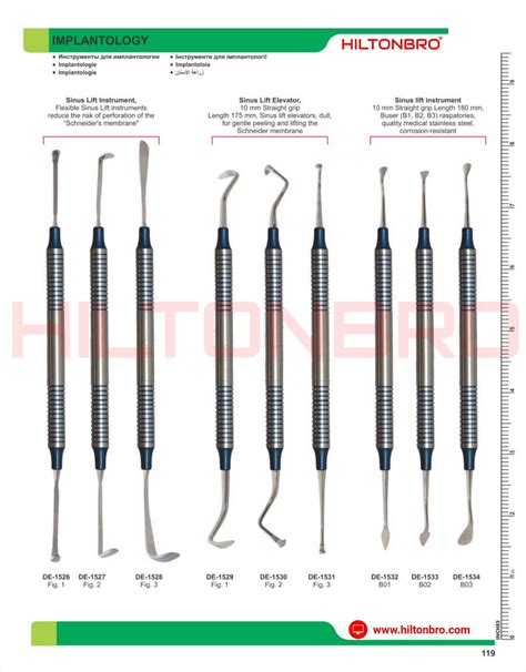 Dental implant Instruments – HILTONBRO