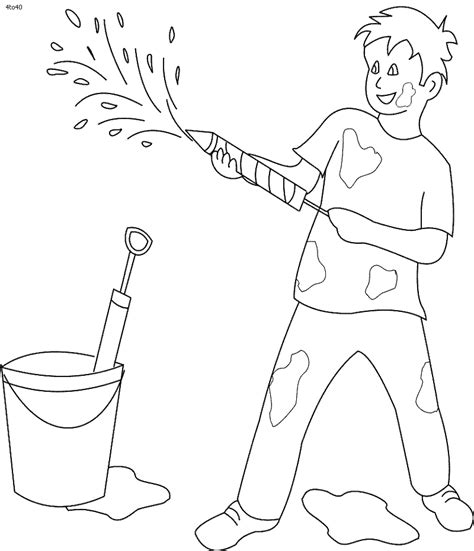 Download or print this amazing coloring page: Holi Coloring Pages, Holi ...