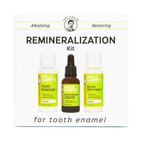 Uncle Harry's Natural Products Tooth Enamel Remineralization Kit ...