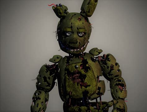 Springtrap Poster Model By Realfailz Fivenightsatfreddys - Photos