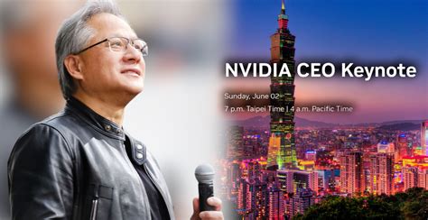 Watch The NVIDIA CEO, Jensen Huang, Computex 2024 Keynote Live Here!