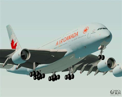 Airbus A380-800 Air Canada for GTA San Andreas