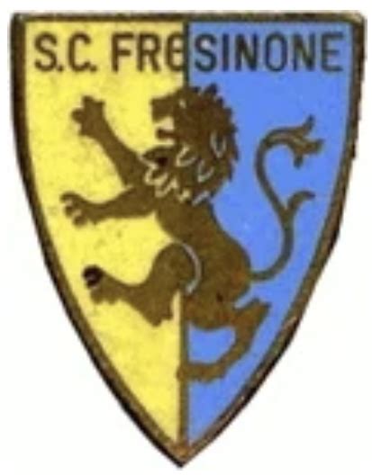 Historical Crests: Frosinone Calcio – worldsoccerpins.com