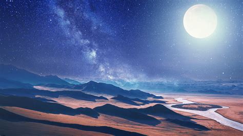 Desert Night Wallpapers - Wallpaper Cave