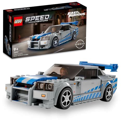 LEGO Speed Champions 2 Fast 2 Furious Nissan Skyline GT-R (R34): first official visuals - HOTH ...