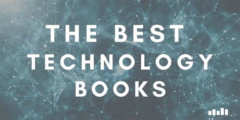 The Best Technology Books : r/fivebooks