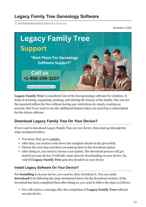 Legacy Family Tree Genealogy Software by Family Tree Maker - Issuu