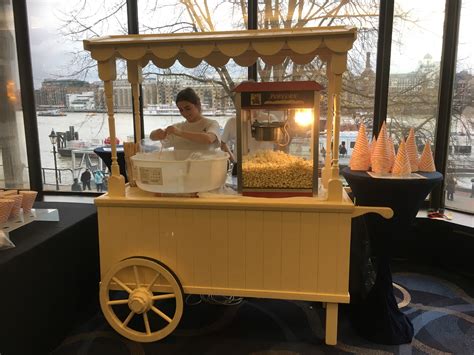 Popcorn Machine Exhibition Stand Attraction Hire - Leisure Hire