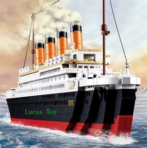 Aliexpress.com : Buy Sluban Building Blocks Toy Cruise Ship RMS Titanic ...