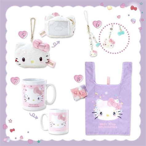 Hello Kitty 50th Anniversary Shop limited edition goods 💖⭐️ 11.1.23 ...