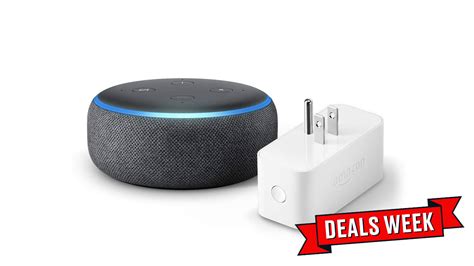 Echo Dot and Amazon Smart Plug Bundles are 64% Off on Cyber Monday