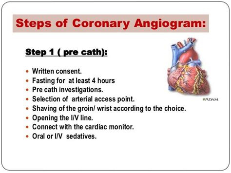 Coronary angiogram