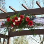Wedding Arch With Gerbera and Tulle – WFlowers