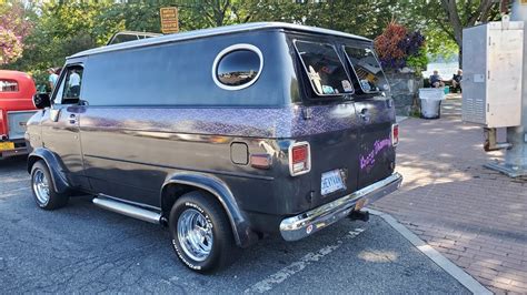 Far Out Chevy Van custom street rod 70s style & Street classic car tour ...