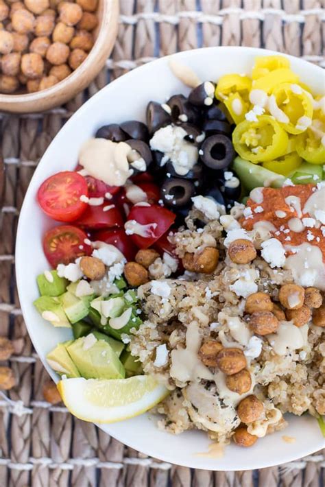 Instant Pot Mediterranean Quinoa Bowl with Chicken - TIDBITS Marci