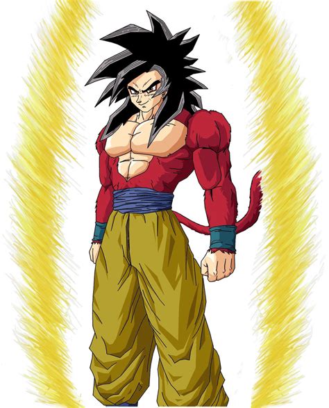 Goku Super Saiyan 4 by ChristopherDbz on DeviantArt