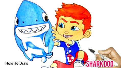 Sharkdog's Craziest Moments SharkDog| How To Draw SharkDog Netflix| Watch SharkDog - YouTube