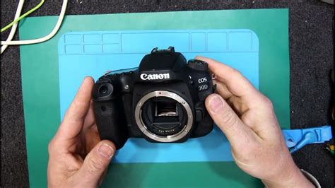 Canon 90D Camera SD Card Slot Repair. - YouTube