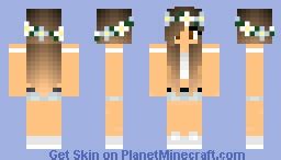 Beach Girl Minecraft Skin