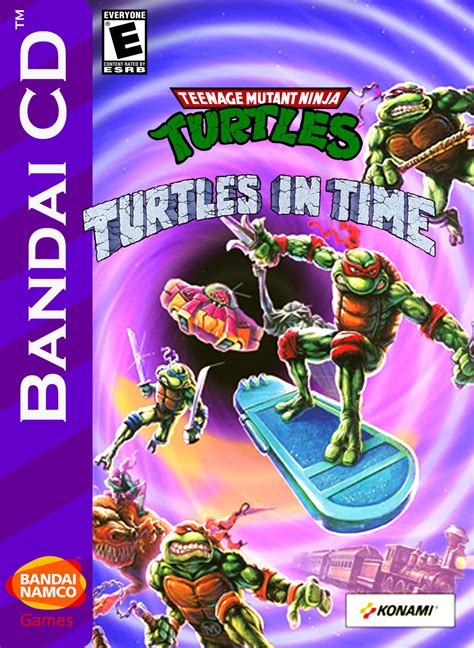 TMNT Turtles in Time Box Art 2 by ArtChanXV on DeviantArt