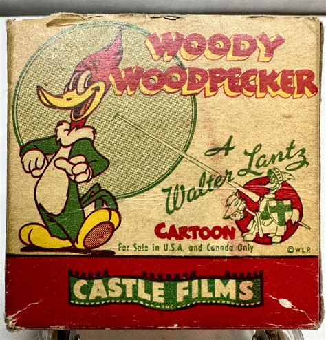 Vintage Woody Woodpecker 8 mm Cartoon Home Movie,Ace in the Hole,A ...