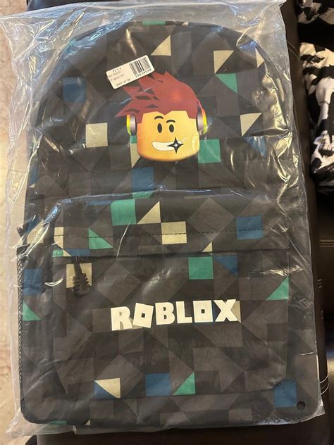 Roblox Student's Chequered Cool Schoolbag for boys Computer Bag for Men ...