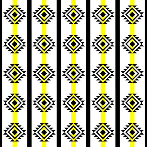 Seamless pattern of geometric shapes in yellow and black colors. 33044432 Vector Art at Vecteezy