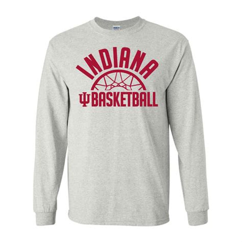 Indiana Hoosier Basketball Value Long-Sleeve T-Shirt – Gameday Spirit ...