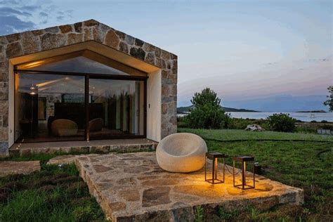 Contemporary Stone House Inspired by the Old Rural Buildings of Sardinia