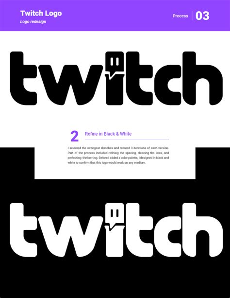 Logo Redesign: Twitch on Behance