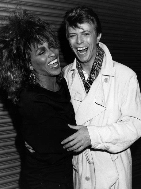 Tina Turner and David Bowie - The Way We Were: Candid Photographs Of 80s Icons. - Heart